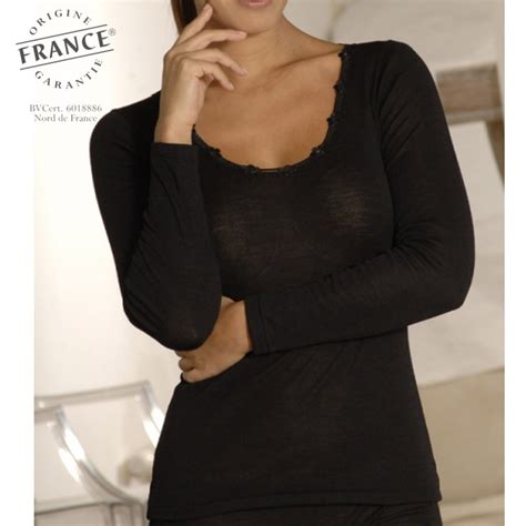 sous vetements laine et soie discount